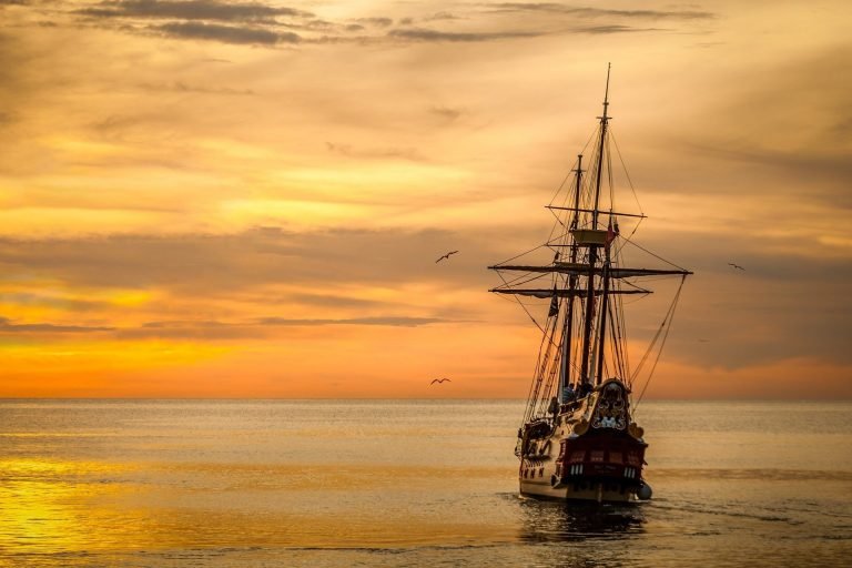 Behold also the ships, which though they be so great, and are driven of fierce winds, yet are they turned about with a very small helm, whithersoever the governor listeth.