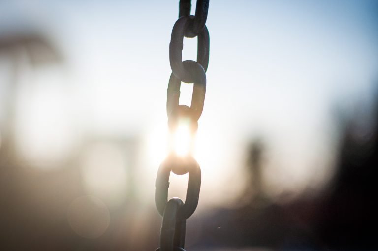 And, behold, the angel of the Lord came upon [him], and a light shined in the prison: and he smote Peter on the side, and raised him up, saying, Arise up quickly. And his chains fell off from [his] hands.