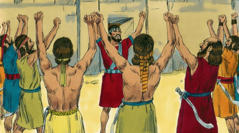 before the king, and his counsellors,