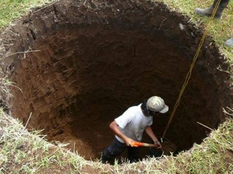 Whoso diggeth a pit shall fall therein: and he that rolleth a stone,