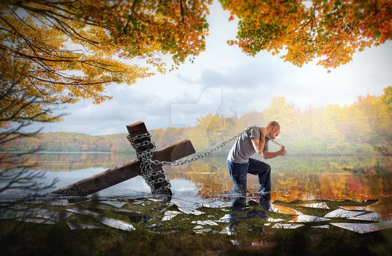 For every man shall bear his own burden. - Holy Bible | Evangelium Of Grace But God forbid that I should glory, save in the cross of our Lord Jesus Christ,