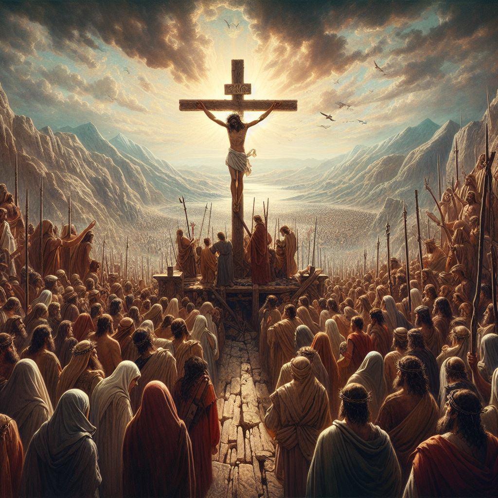 But God commendeth his love toward us, in that, while we were - Holy ...