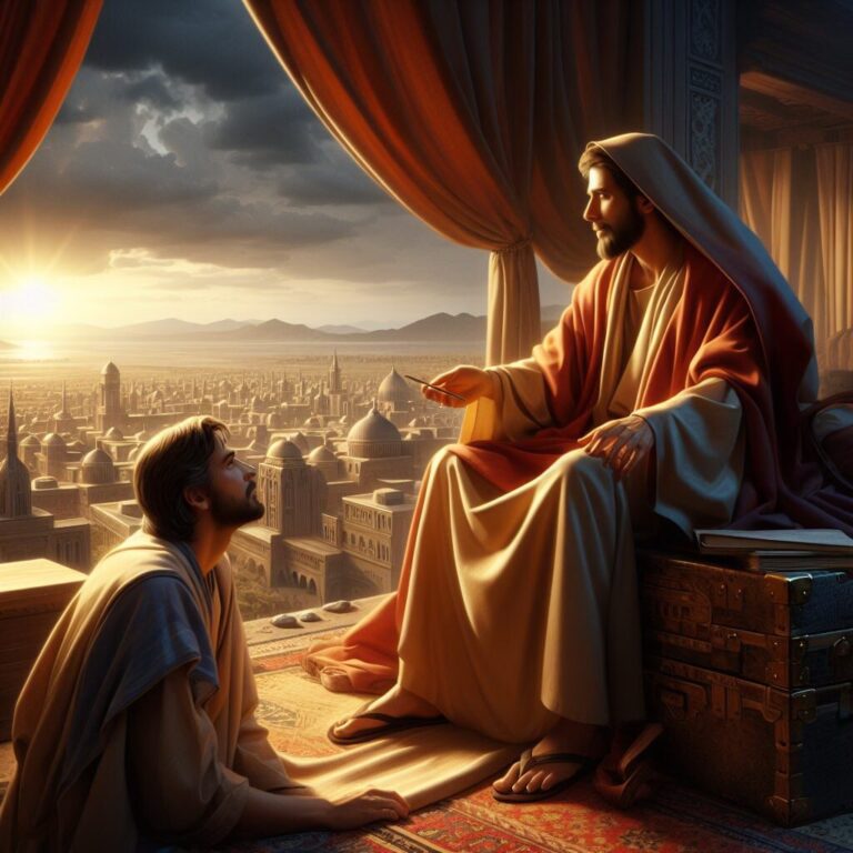 And he made haste, and came down, and received him joyfully.