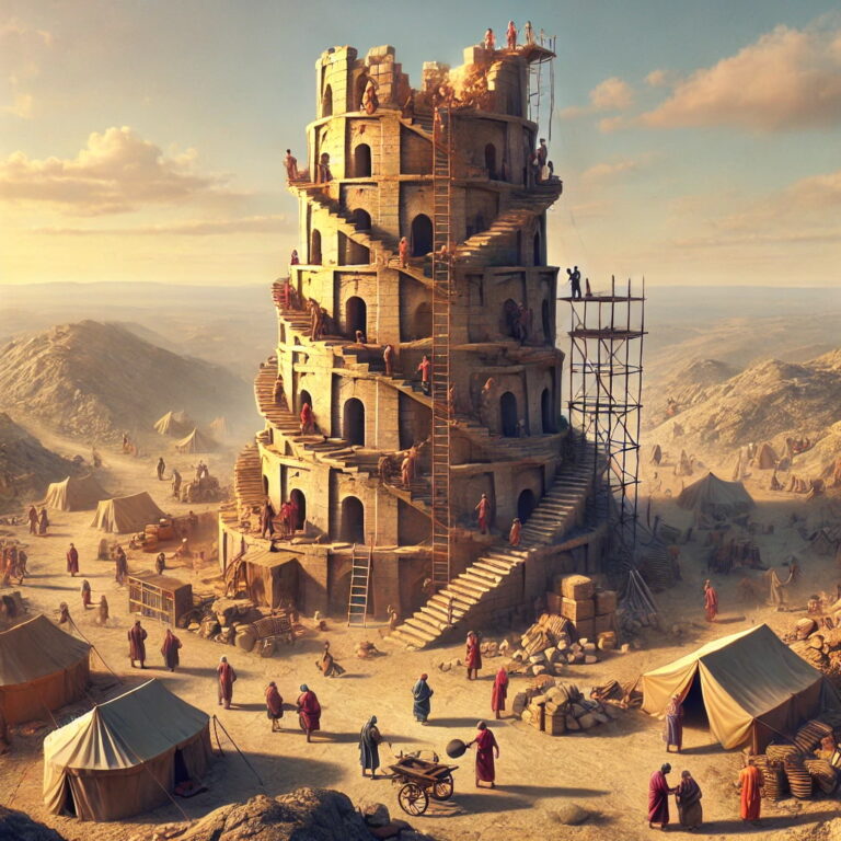   5 And the Lord came down to see the city and the tower, which the children of men builded.