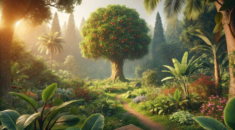   5 And every plant of the field before it was in the earth, and every herb of the field before it grew: for the Lord God had not caused it to rain upon the earth, and [there was] not a man to till the ground.