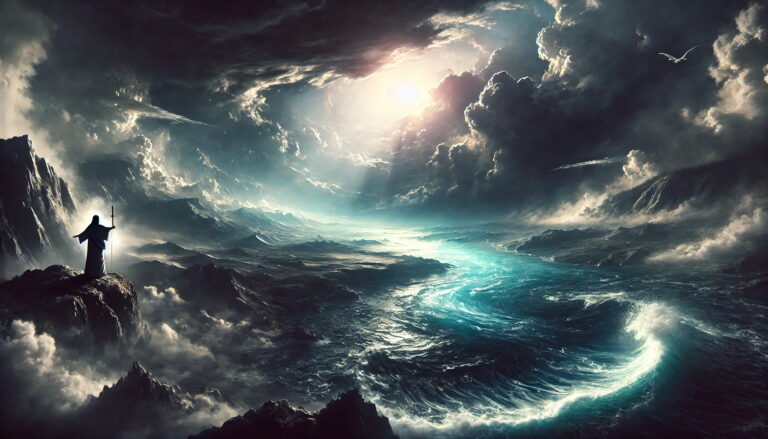   13 And the evening and the morning were the third day.