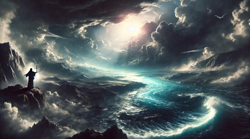   13 And the evening and the morning were the third day.