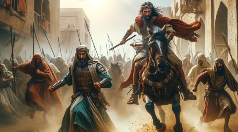   3 Mine anger was kindled against the shepherds, and I punished the goats: for the Lord of hosts hath visited his flock the house of Judah, and hath made them as his goodly horse in the battle.