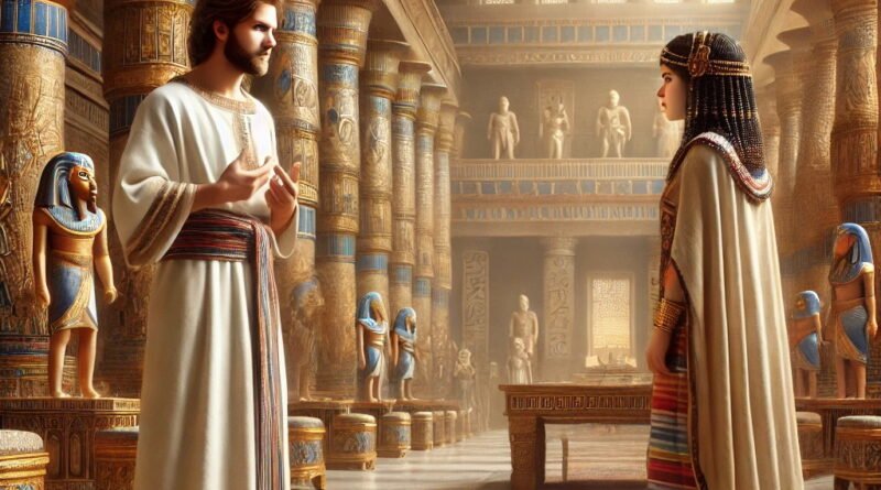   2 And the Lord was with Joseph, and he was a prosperous man; and he was in the house of his master the Egyptian.