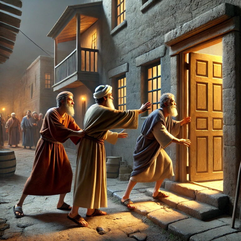   5 And they called unto Lot, and said unto him, Where [are] the men which came in to thee this night? bring them out unto us, that we may know them.