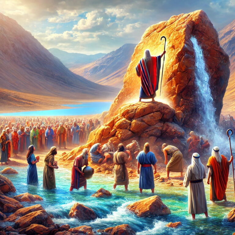   1 And all the congregation of the children of Israel journeyed from the wilderness of Sin, after their journeys, according to the commandment of the Lord, and pitched in Rephidim: and [there was] no water for the people to drink.