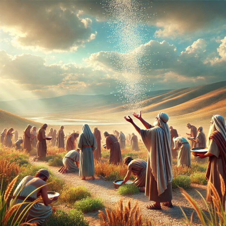   1 And they took their journey from Elim, and all the congregation of the children of Israel came unto the wilderness of Sin, which [is] between Elim and Sinai, on the fifteenth day of the second month after their departing out of the land of Egypt.