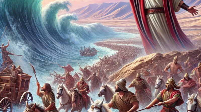   6 And he made ready his chariot, and took his people with him: