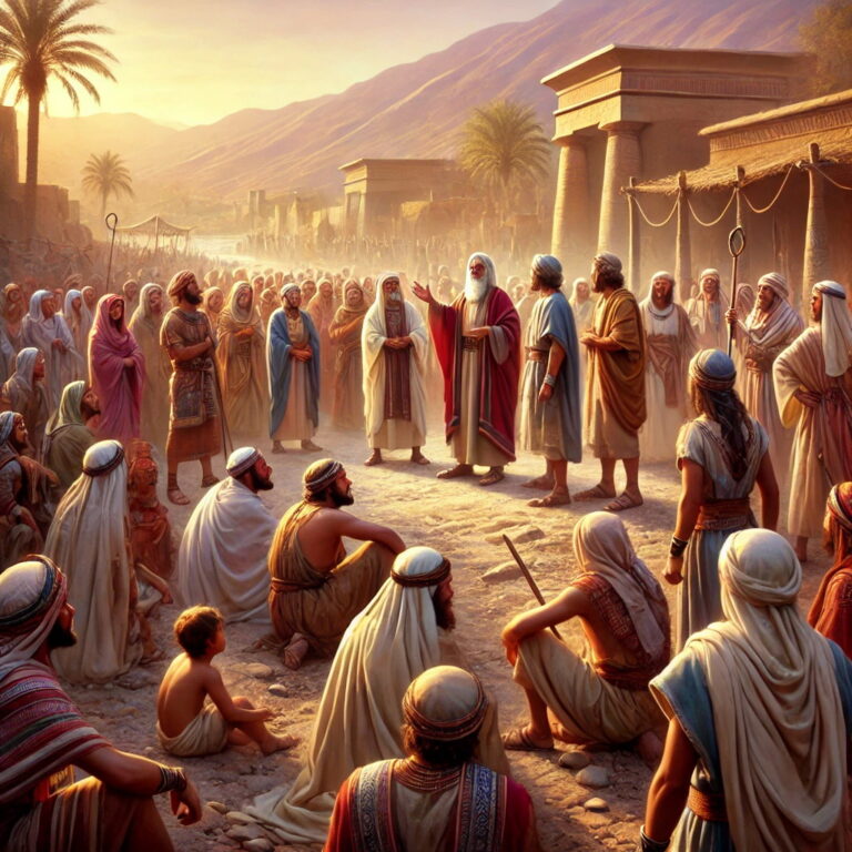 1 And the Lord spake unto Moses, saying,