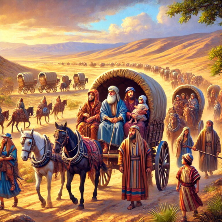   1 And Israel took his journey with all that he had, and came to Beer–sheba, and offered sacrifices unto the God of his father Isaac.