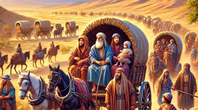   1 And Israel took his journey with all that he had, and came to Beer–sheba, and offered sacrifices unto the God of his father Isaac.