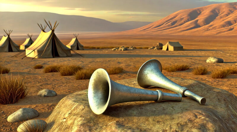   9 And if ye go to war in your land against the enemy that oppresseth you, then ye shall blow an alarm with the trumpets; and ye shall be remembered before the Lord your God, and ye shall be saved from your enemies.