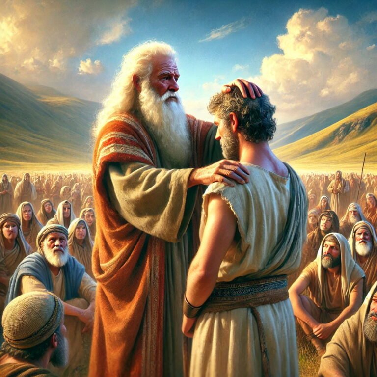   1 And Moses went and spake these words unto all Israel.