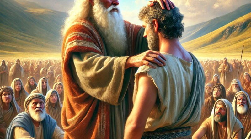   1 And Moses went and spake these words unto all Israel.