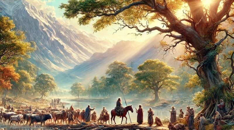   1 And the lot of the children of Joseph fell from Jordan by Jericho, unto the water of Jericho on the east, to the wilderness that goeth up from Jericho throughout mount Beth–el,