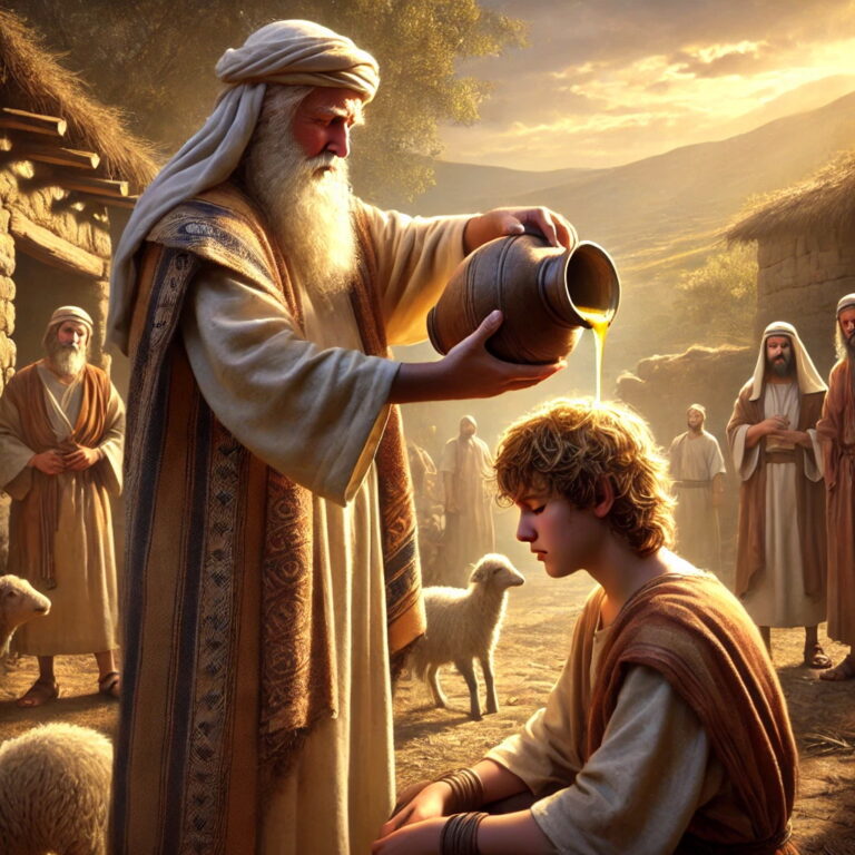   1 And the Lord said unto Samuel, How long wilt thou mourn for Saul, seeing I have rejected him from reigning over Israel? fill thine horn with oil, and go, I will send thee to Jesse the Beth–lehemite: for I have provided me a king among his sons.