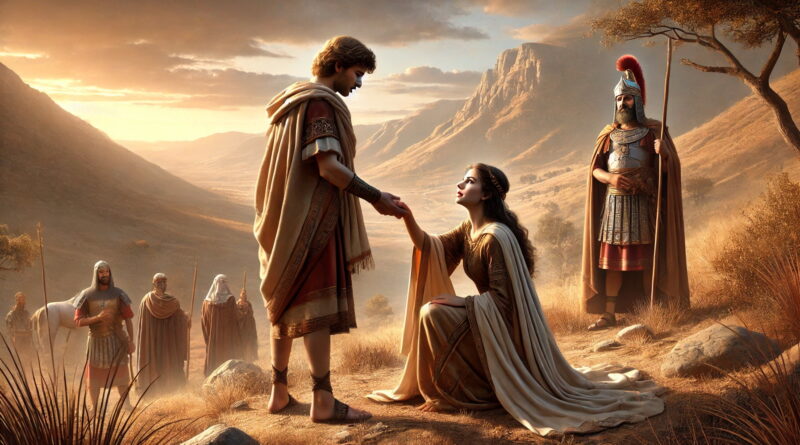   16 They were a wall unto us both by night and day, all the while we were with them keeping the sheep.