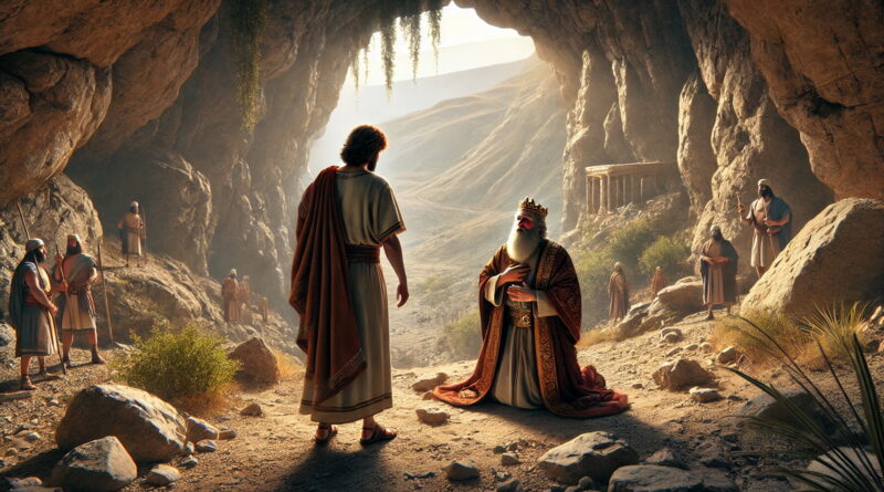   2 Then Saul arose, and went down to the wilderness of Ziph, having three thousand chosen men of Israel with him, to seek David in the wilderness of Ziph.