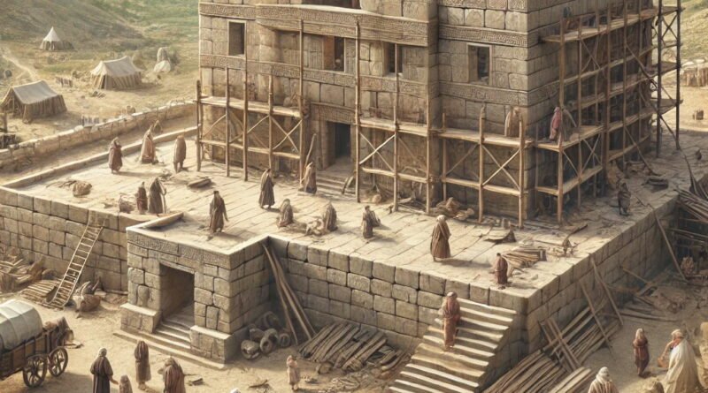   1 But Solomon was building his own house thirteen years, and he finished all his house.