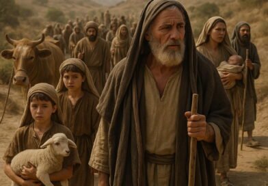 Levite families departing their villages, journeying to Judah after being cast out by Jeroboam.