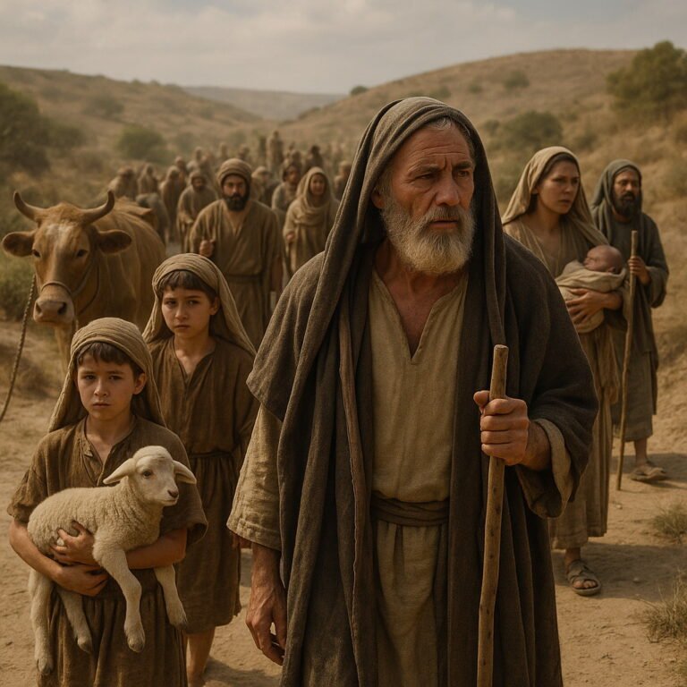 Levite families departing their villages, journeying to Judah after being cast out by Jeroboam.