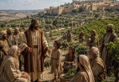 A righteous ruler bringing peace and security to God's people in the setting of Isaiah 32.
