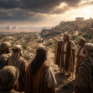 Judean leaders facing a choice between trusting Egypt and returning to God in the setting of Isaiah 30.
