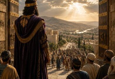 Ancient ruler before opened gates as nations witness God's sovereign plan in Isaiah 45